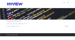 Desktop Screenshot of hyview.com