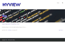 Tablet Screenshot of hyview.com